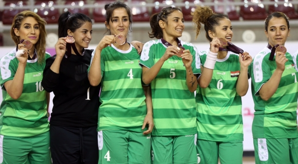 كچانی هەڵبژاردەی عێراق پلەی سێیەمی پاڵەوانێتی رۆژئاوای ئاسیای بە دەستهێنا